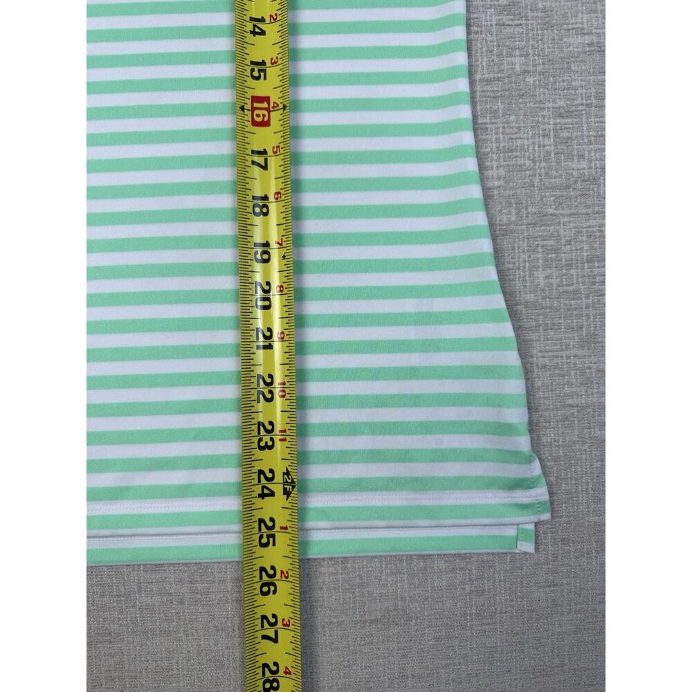 Nike Golf Women’s Small Green White Striped Dri-FIT Performance Polo Shirt - Picture 7 of 8